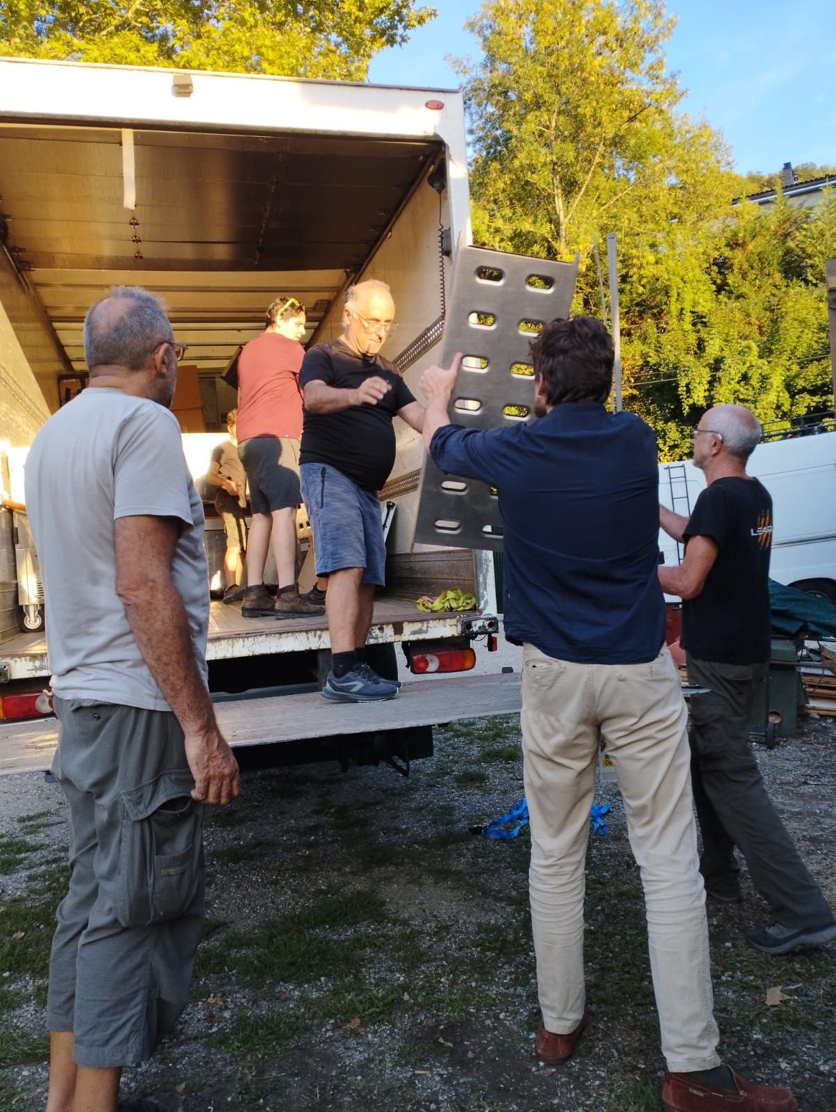 Le bar de la guinguette